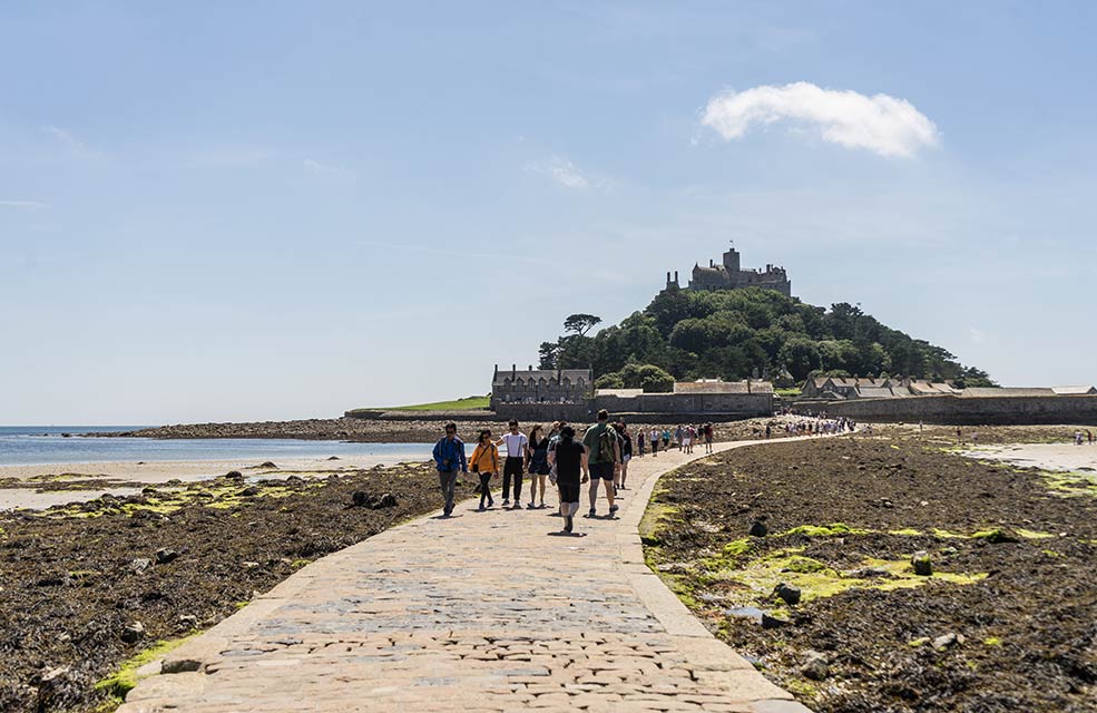 Try to spot St Michael's Mount the next time you watch Johnny English.