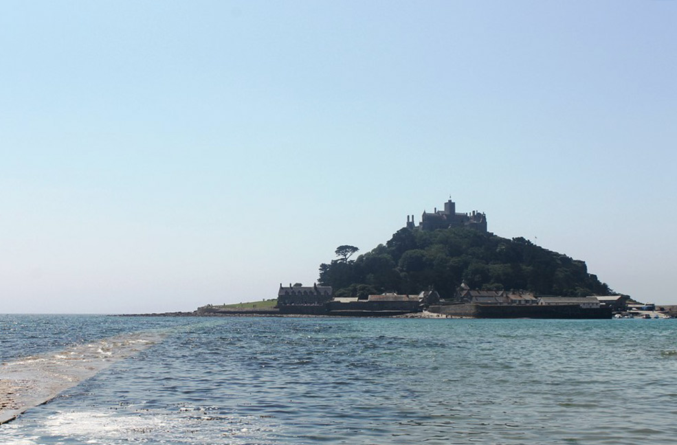 St Michaels Mount on foot or by boat is a great way to spend a sunny day in Cornwall.