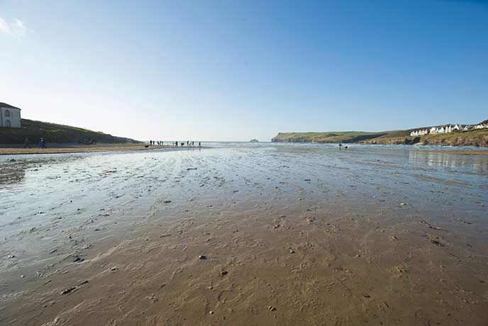 Portreath is one of the UK's favourite surfing beaches and now your dog can have a go too.