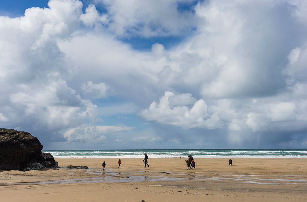 Nothing better than a walk by the sea to get you feeling relaxed on your Cornwall holiday.