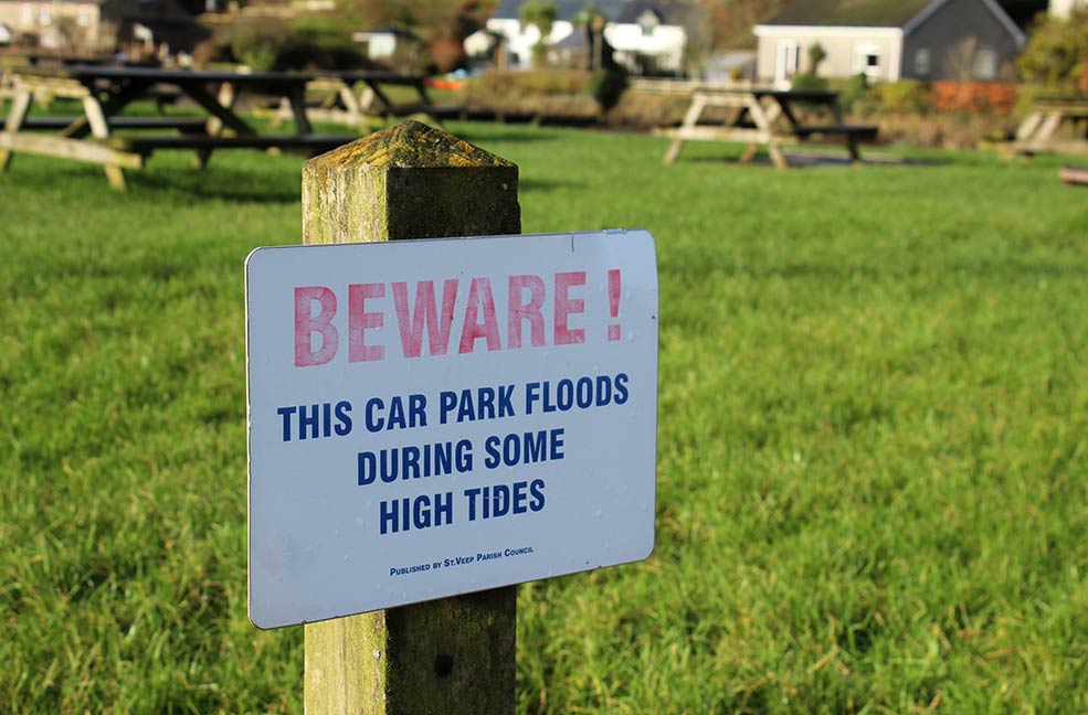 Lerryn car park