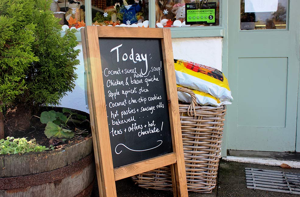 Lerryn River food stores