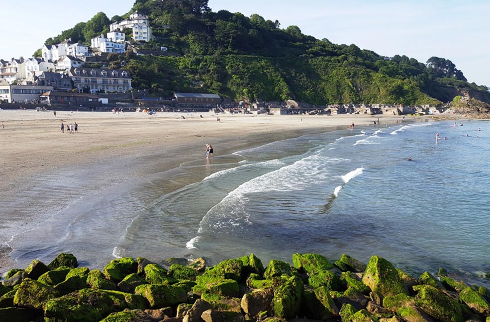 Looe beach