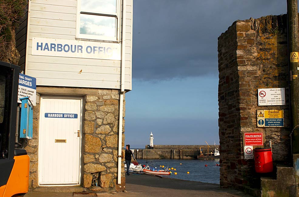 Mevagissey harbour office