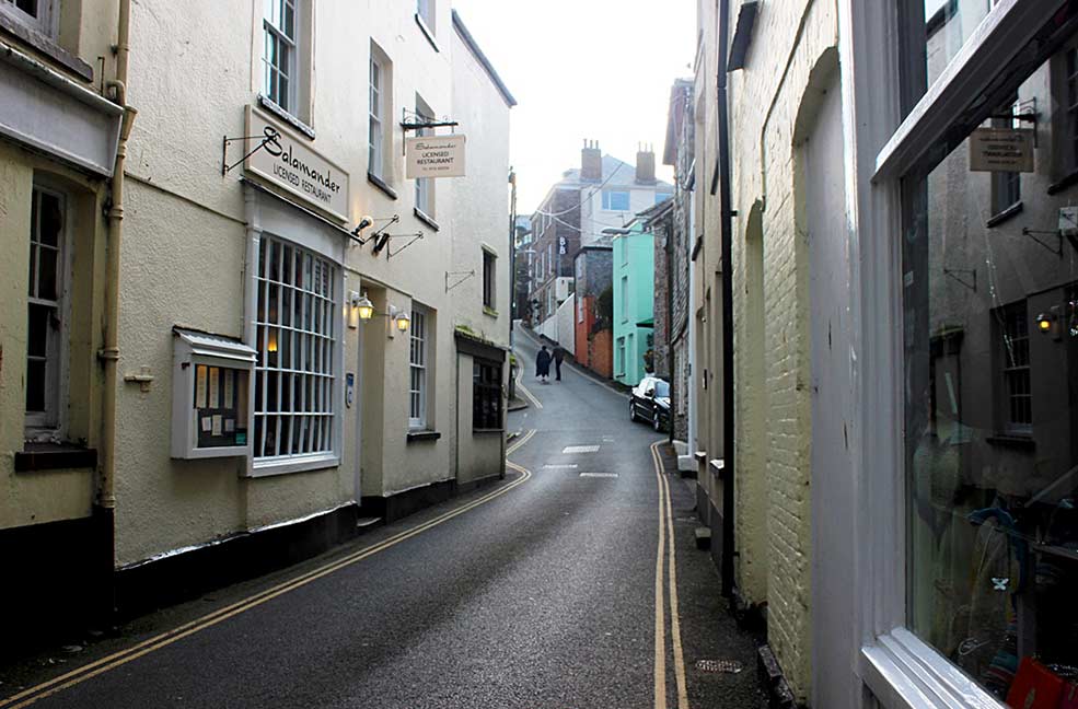 Mevagissey Salamander restaurant