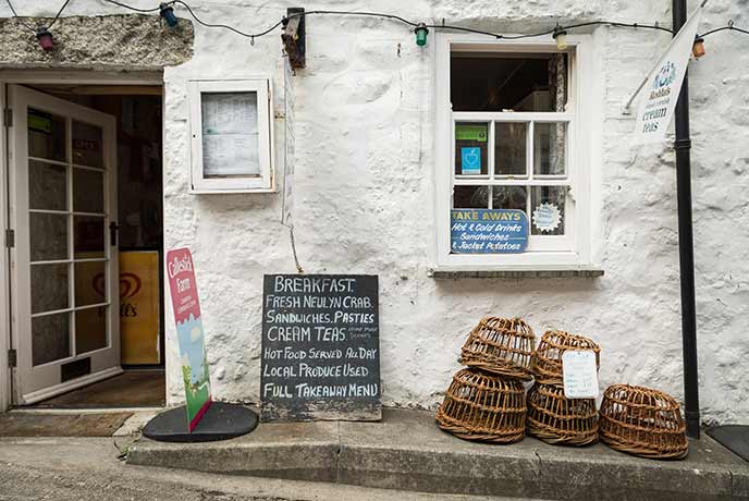 Pop to the shops and find quirky Cornish goodies to take home.