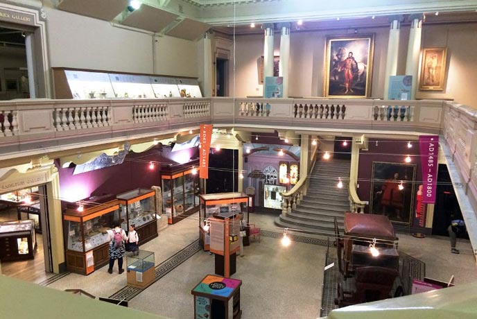 First floor gallery Royal Cornwall Museum