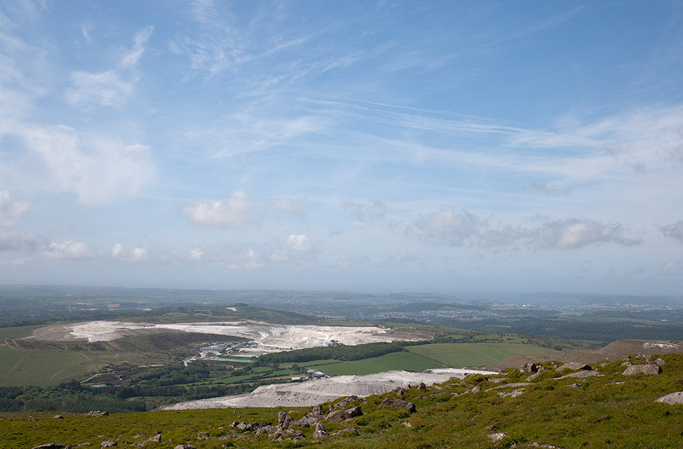 St Austell clay pits