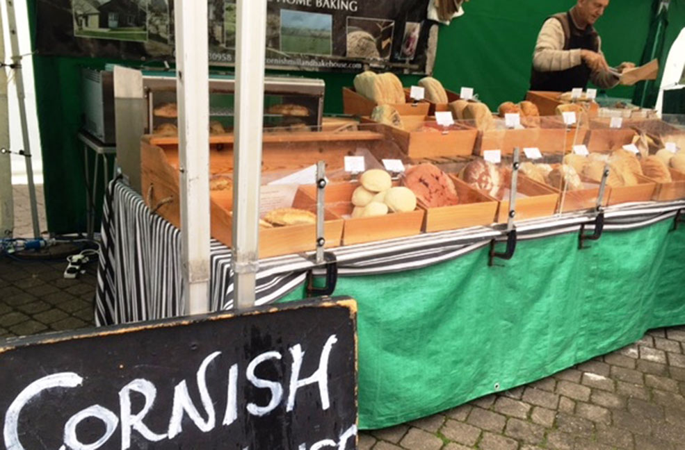 Cornish bread Truro farmers market