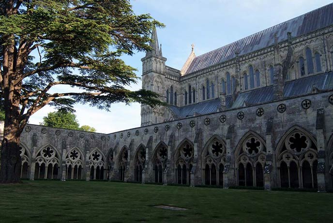 Wander around the beautiful cathedral in Salisbury.