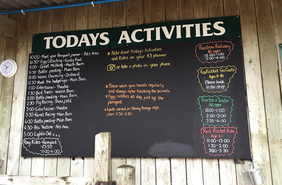 Pennywell Farm activities