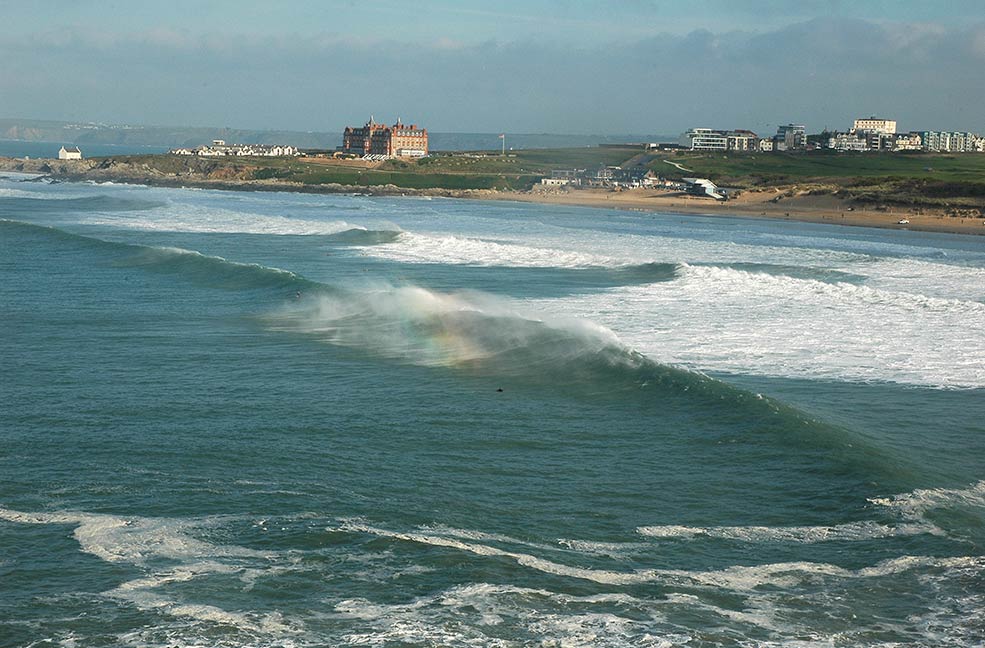 Fistral beach surf