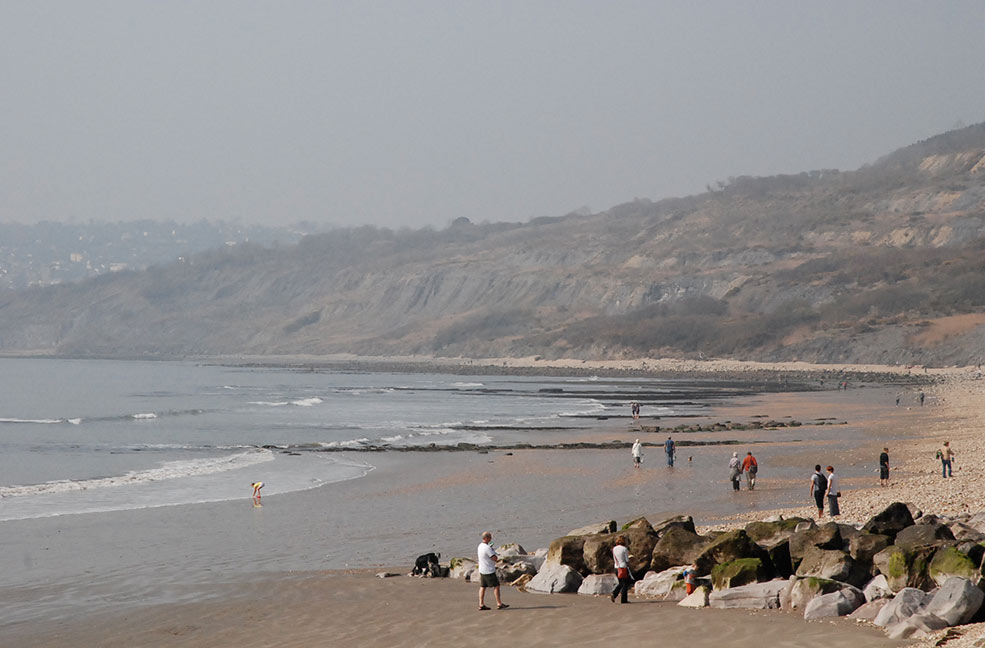 Charmouth beach