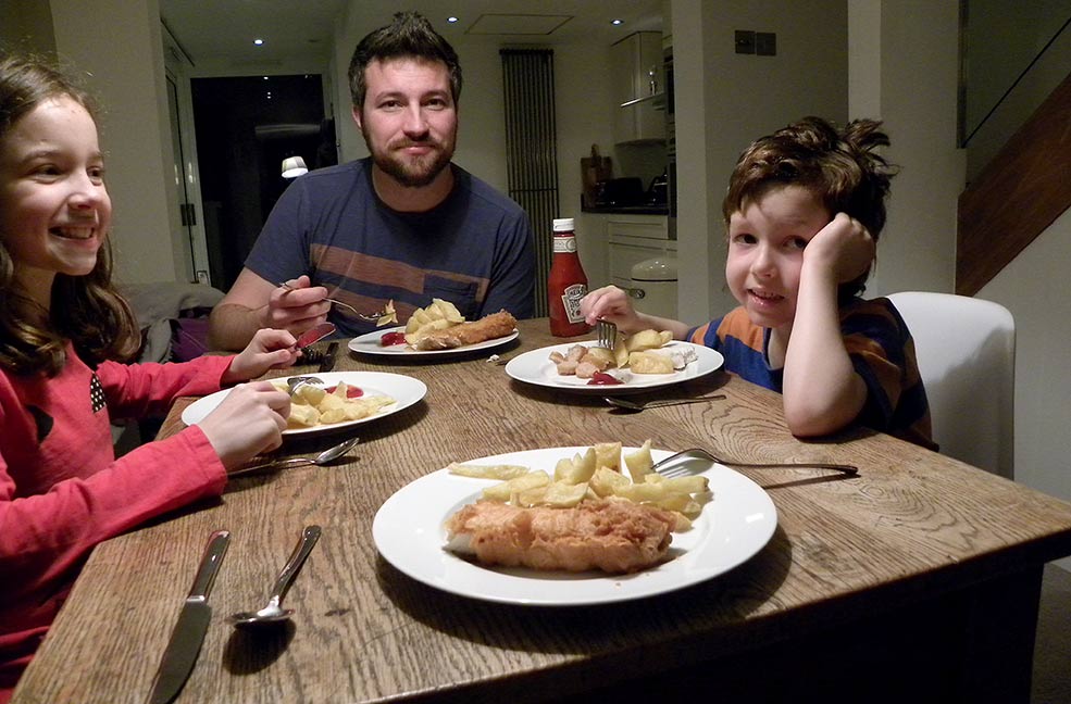 Fish and chip supper