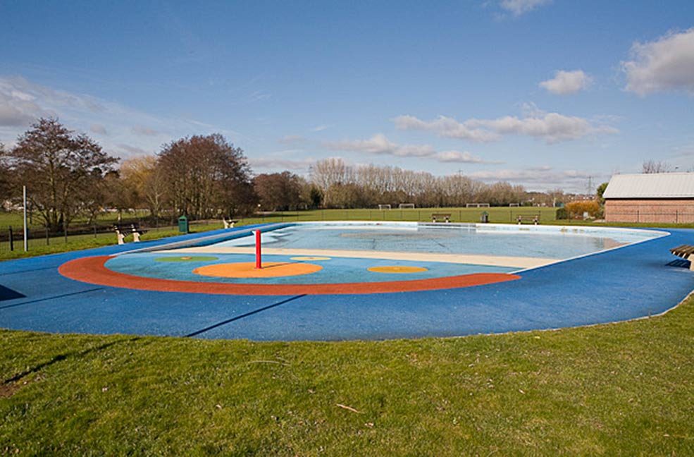 Flemming Park splash pool