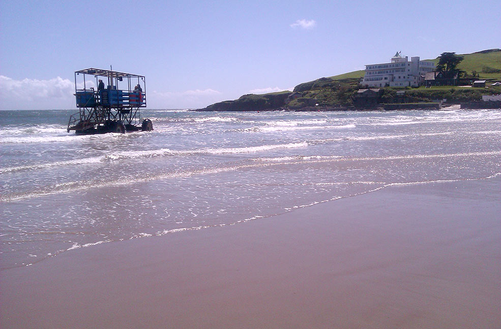 Bigbury sea tractor