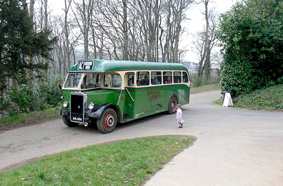 Agatha Christie trail bus