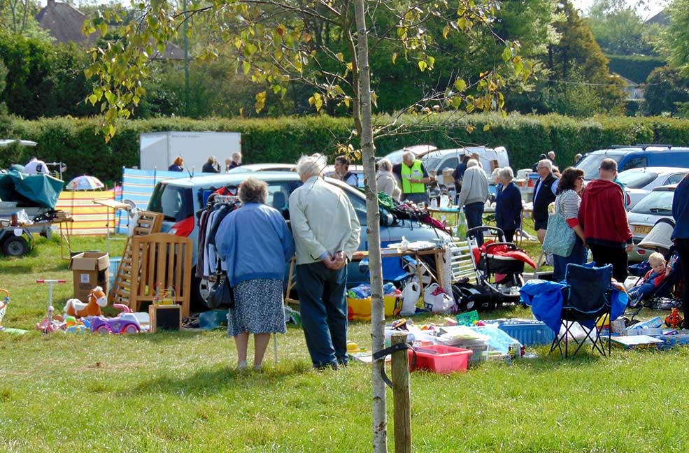 Leisurely car boot afternoons