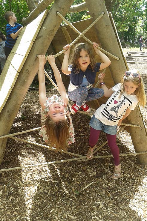 Have a fun day with all the family building dens in the summer sunshine.