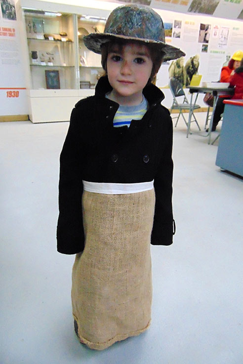 Geevor tin mine costume