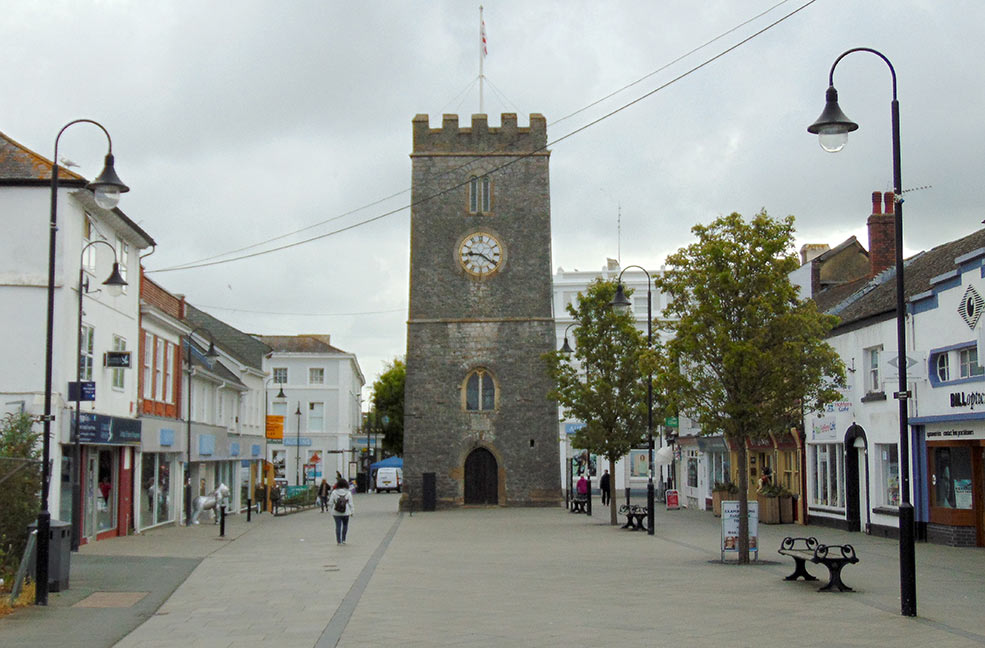 Newton Abbot town centre