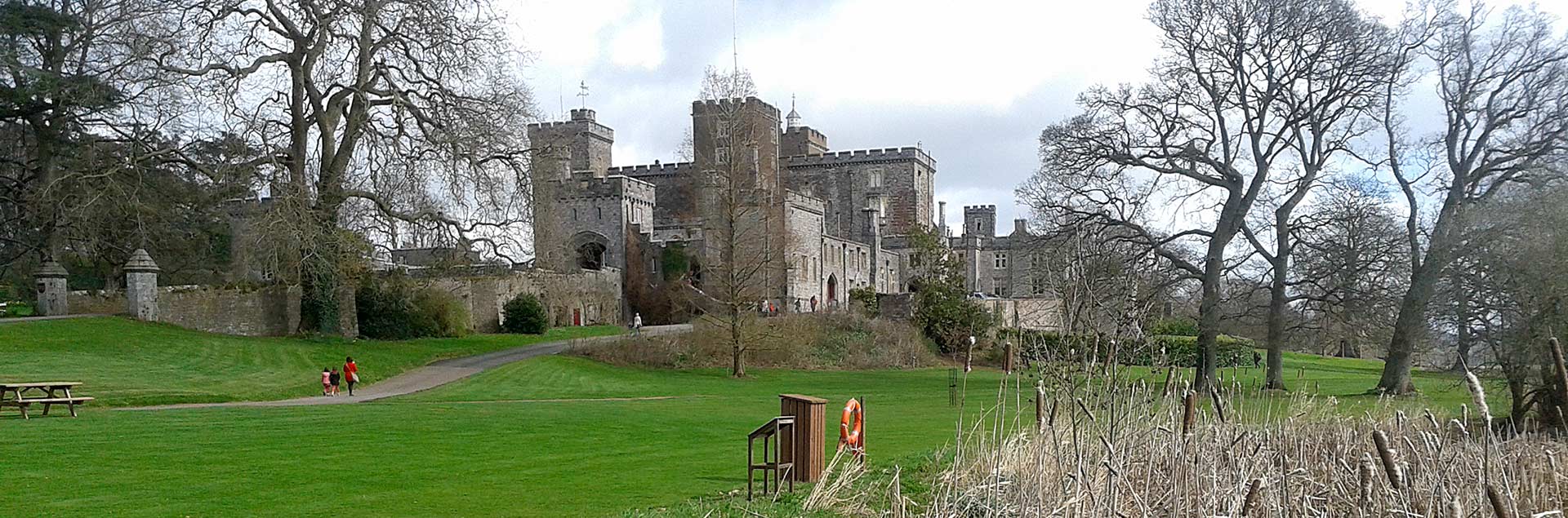 Rented pineapples and unicorn horns: A family day out at Powderham Castle