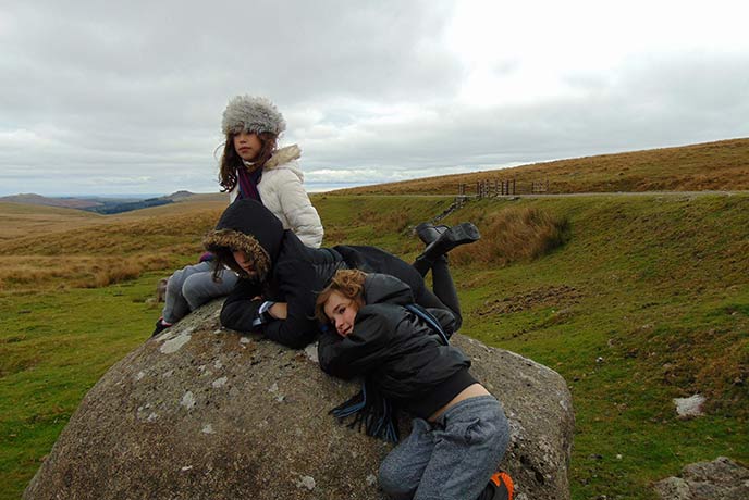 The family friendly walk is a great way to tire out energetic children.