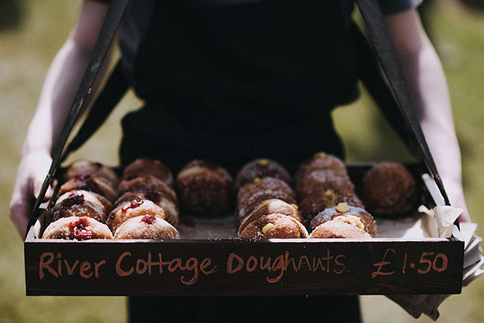 Take your pick of tasty treats on offer at River Cottage.