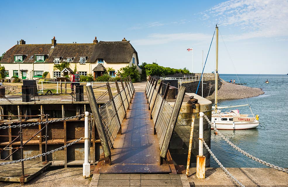 Porlock is a charming village by the sea in Somerset.