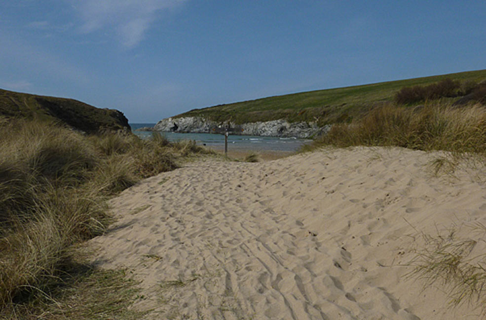 Poly Joke beach near Newquay