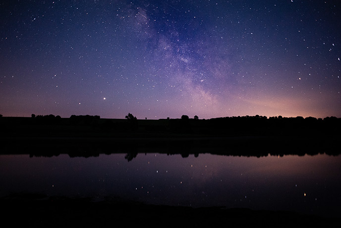 Star-studded skies over Exmoor