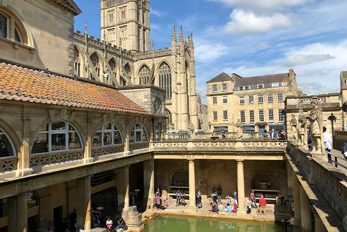 One of the historic spas in Bath