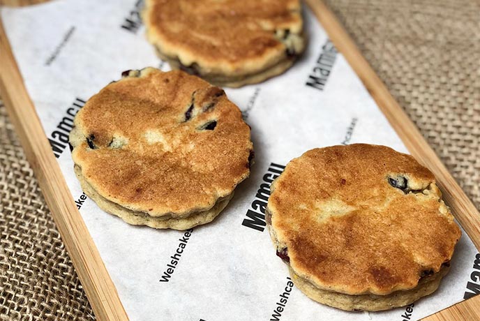 A selection of Welshcakes from MamGu Welshcakes in Pembrokeshire