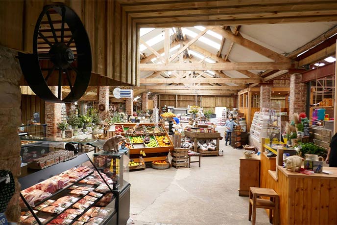 Beadlam Grange Farm Shop full of local produce and gifts